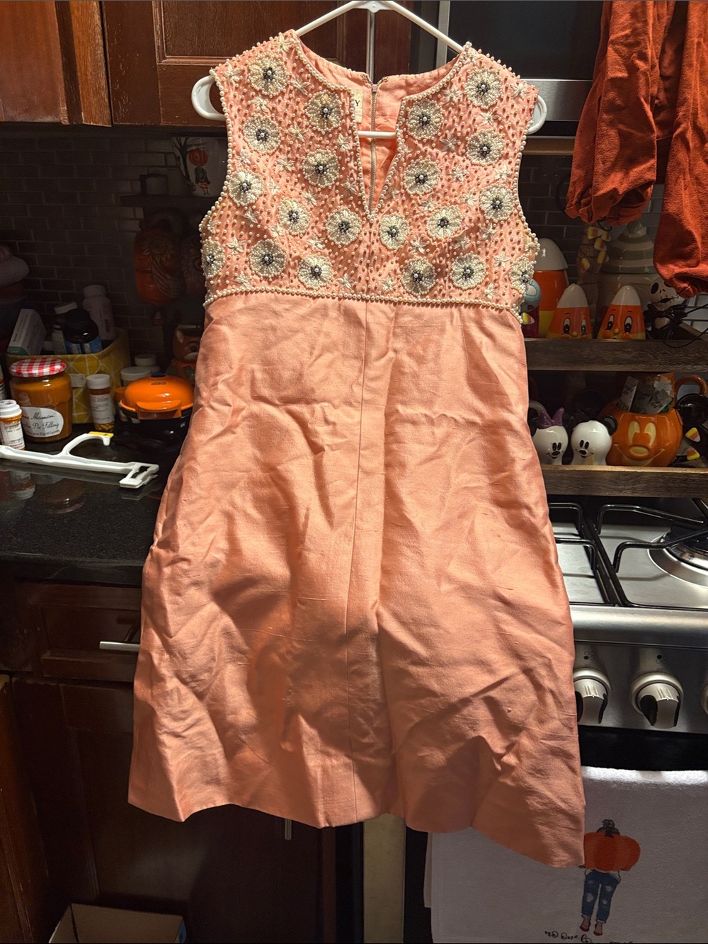 Vintage beaded dress
